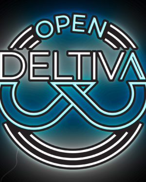 Deltiva Neon Sign